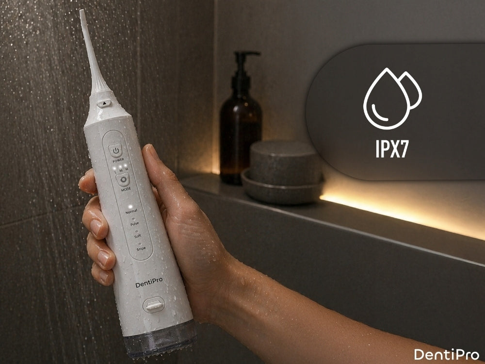 Tooth Irrigator 4 Modes +4 Nozzles - Professional, Powerful, and Wireless Packaging status original