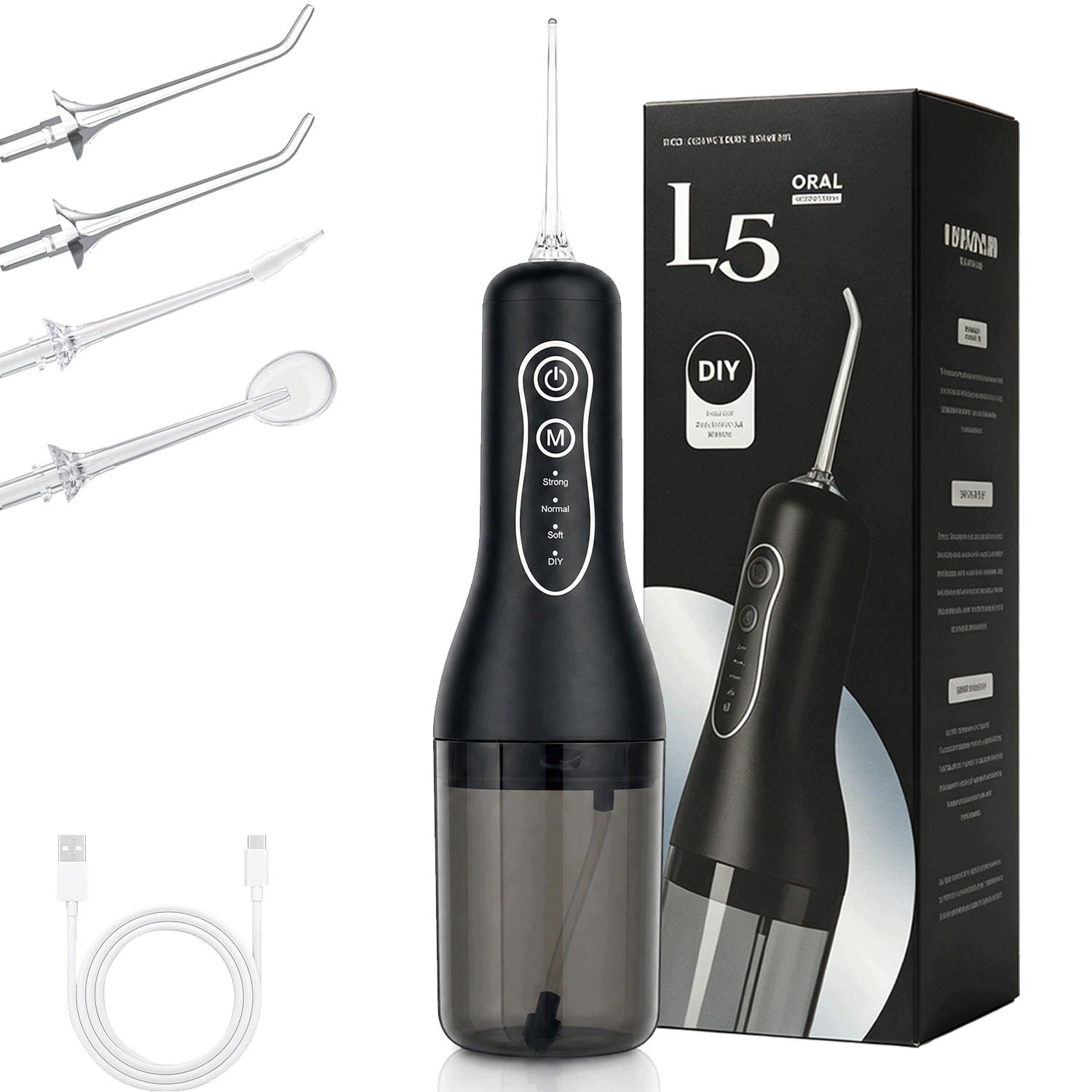 Tooth Irrigator BEDEE 4 DIY Modes + 4 Nozzles - Wireless Dental
