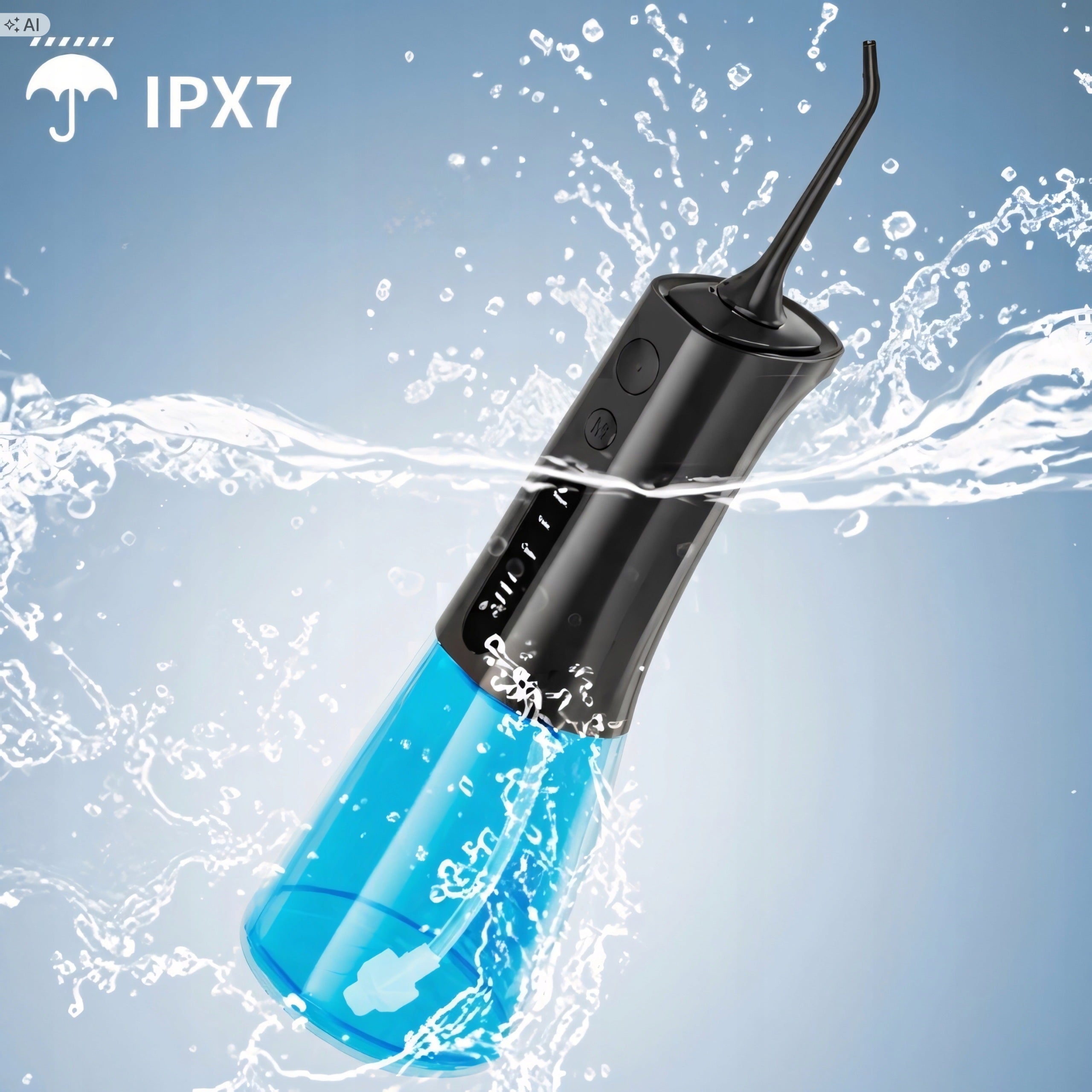 Tooth Irrigator Wireless Dental 400ml 6 Nozzles 3 Modes Strong Packaging status original