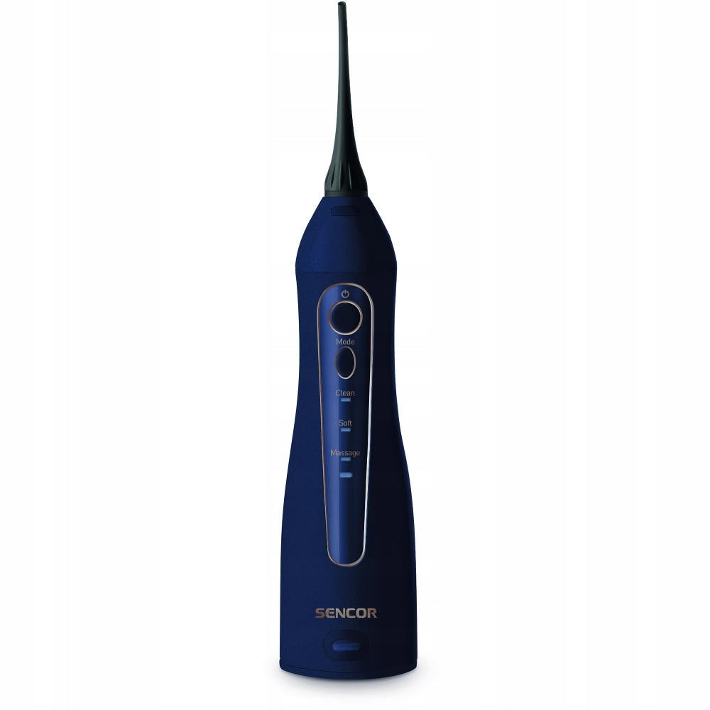Tooth Irrigator Wireless Sencor SOI 1210BL Case 5 Caps 3 Modes Packaging status original
