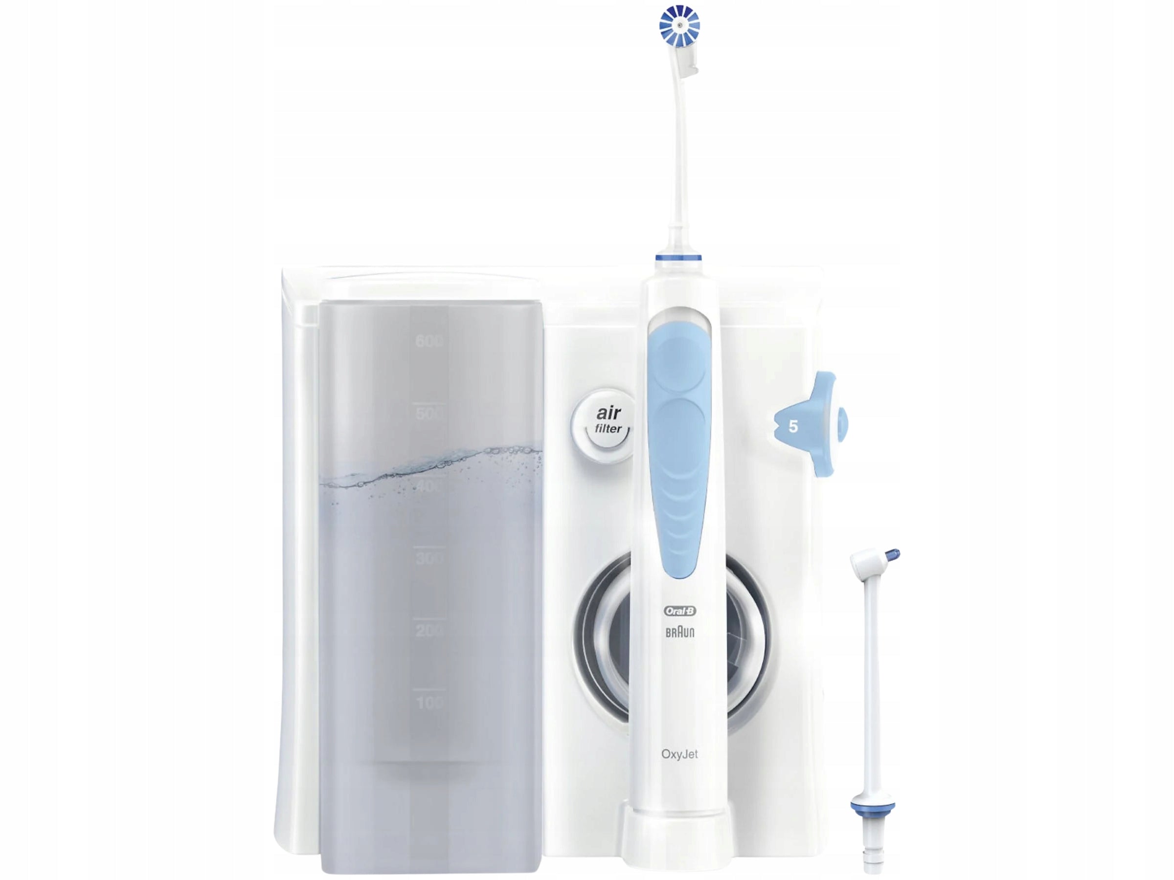 Tooth irrigator Oral-B OxyJet MD20 600 ml 2 tips 5 levels Medical device no
