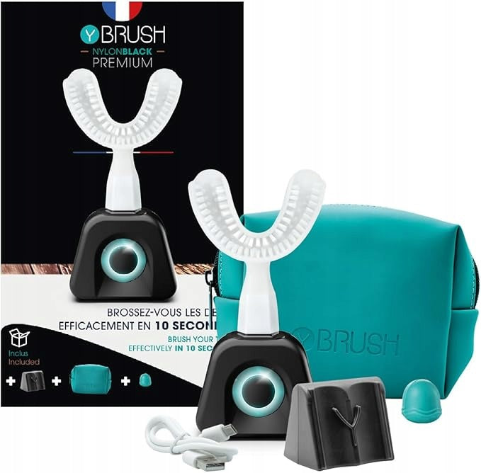 Toothbrush Electric Sonic Y-Brush Head U Travel Pouch