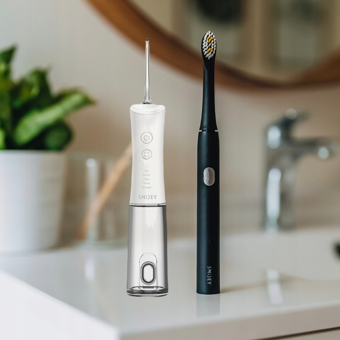 Toothbrush LIGHT + Irrigator Set Toothbrush s Brand Smiley