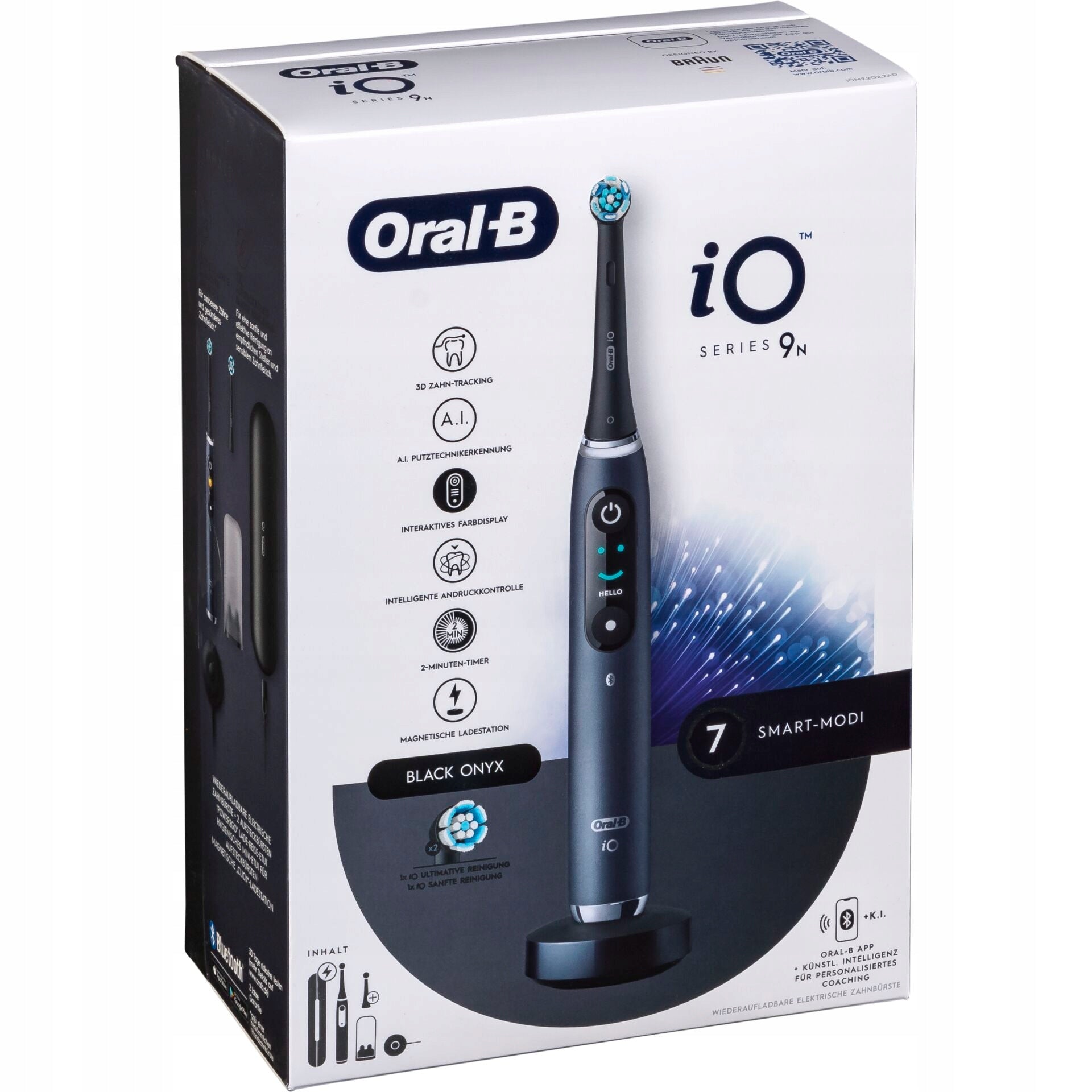 Toothbrush Oral-B iO Series 9 Black Onyx electric magnetic black Manufacturer code Szczoteczka elektryczna 9N