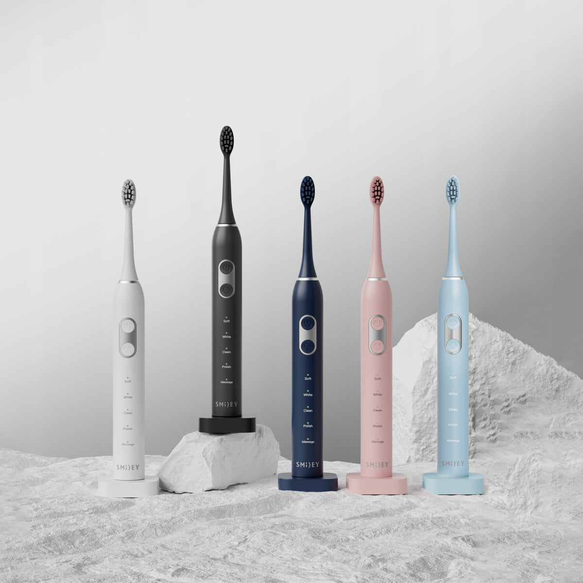 Toothbrush Smiley Plus Electric Soft Pro Toothbrush Batteries included yes