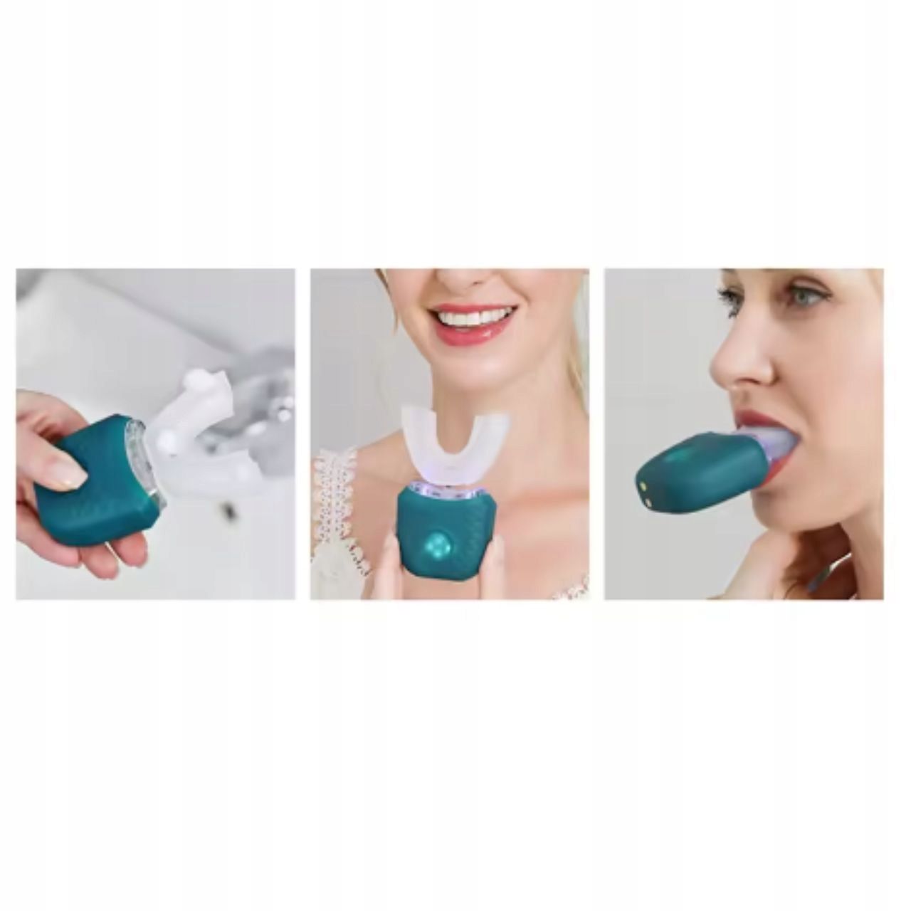 Toothbrush Sonic Electric 360 Degree UShape Charging Station Packaging status original