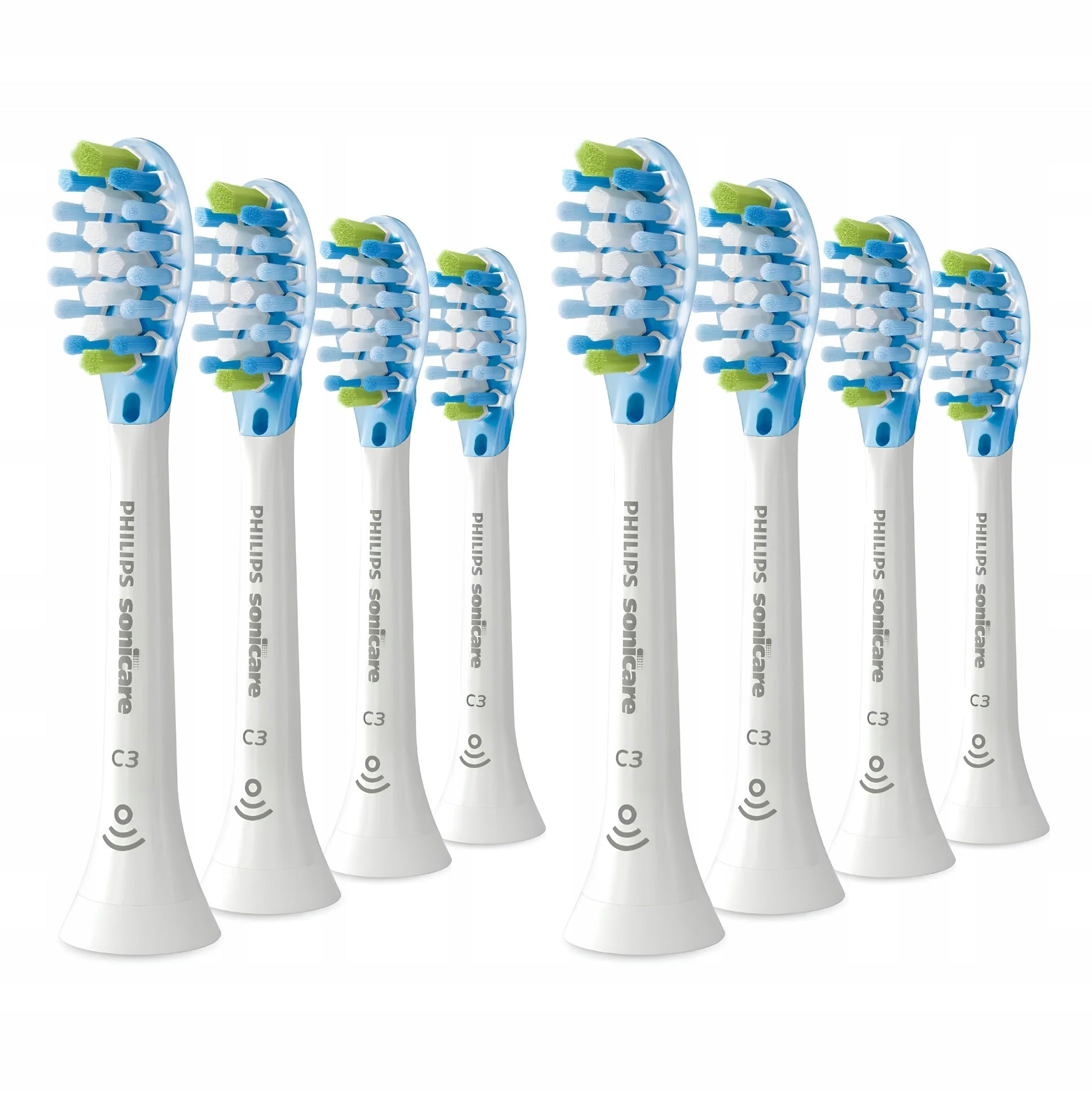 Toothbrush Tips Philips Sonicare C3 Premium Plaque Control 8 Pieces Manufacturer code HX9048/87