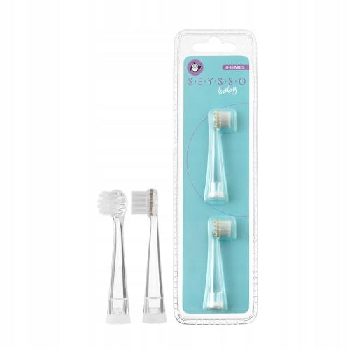 Toothbrush tips SEYSSO Baby Penguin Newborn0-18 months 2pcs