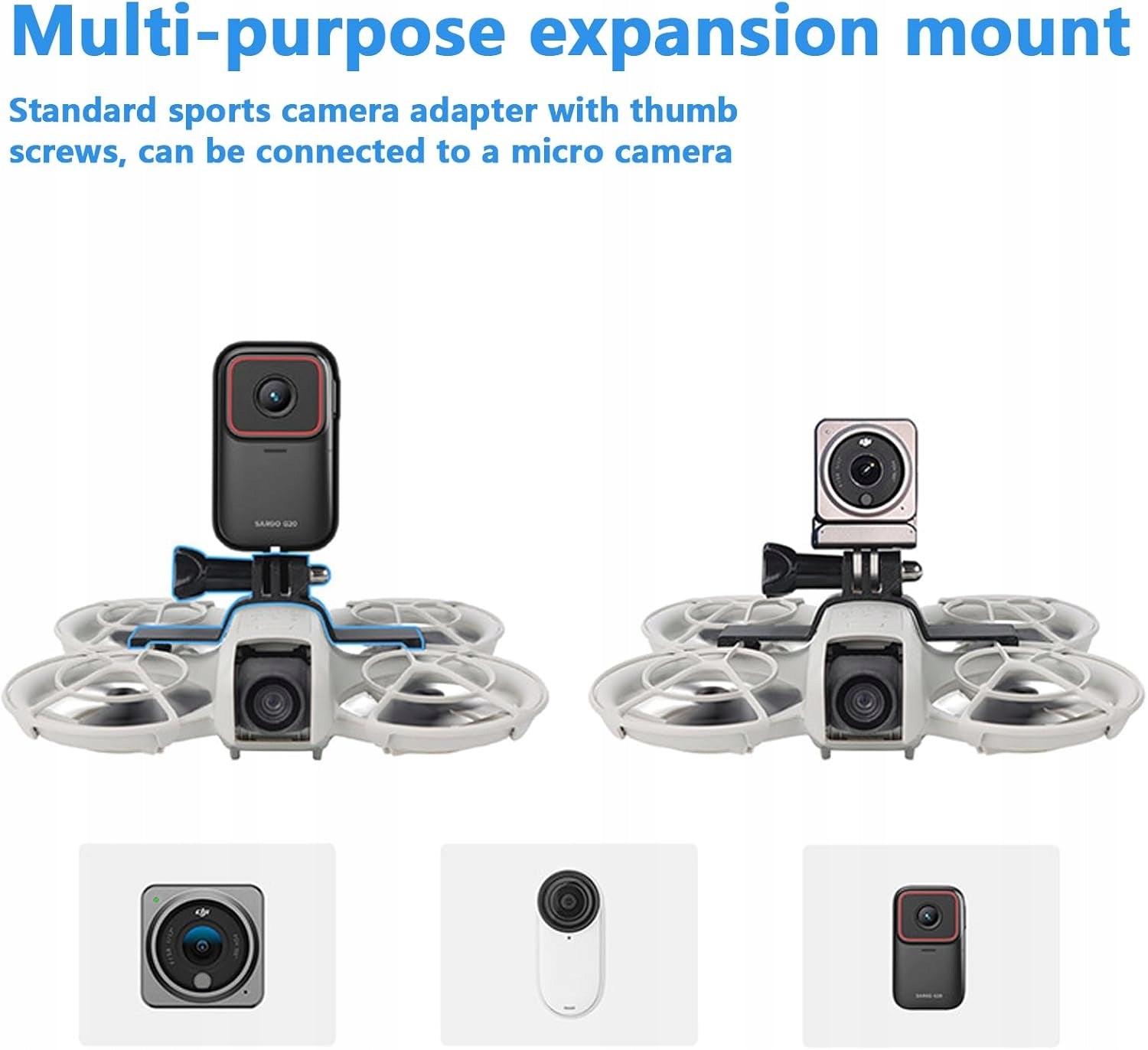 Top Expansion Bracket for DJI Neo, for Camera Mount Holder Brand no brand