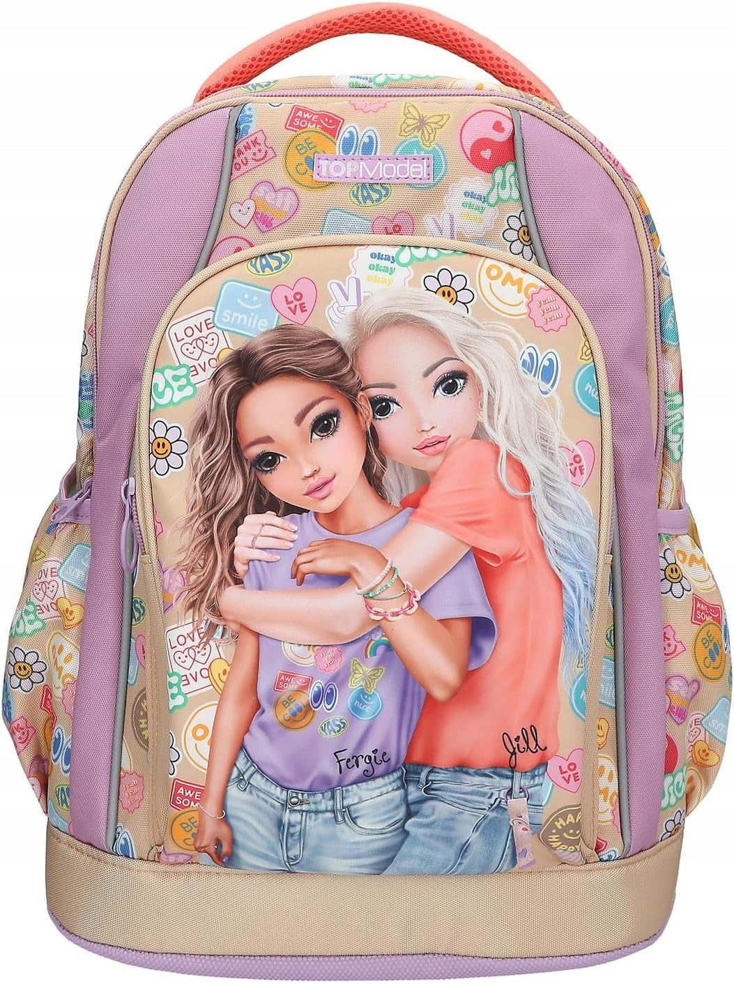 Top Model 13285 School backpack satchel GIRL POWER