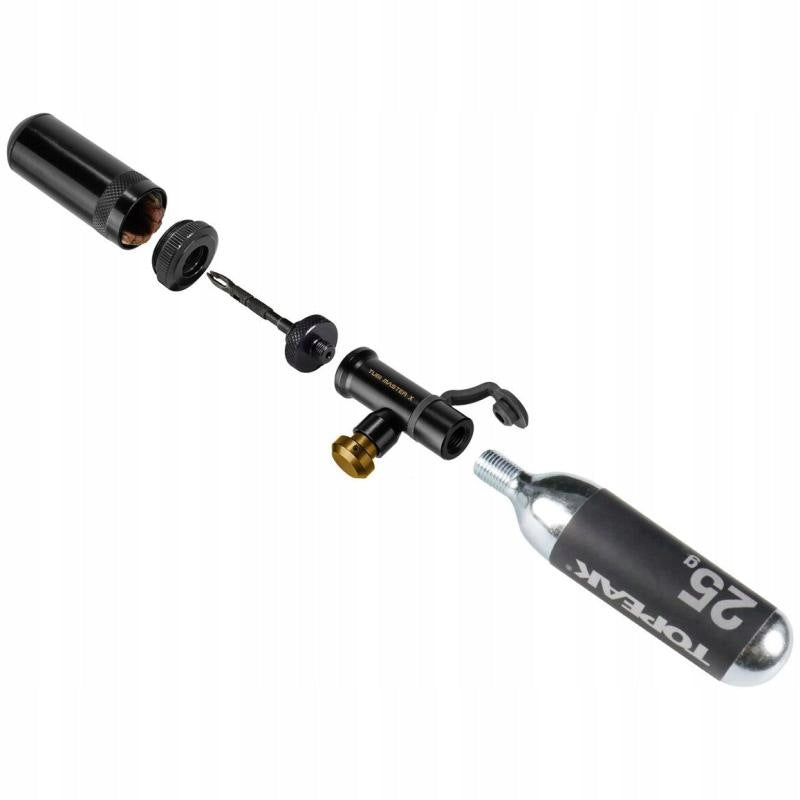 Topeak Tubi Master X amp; 25g Co2 Cartridge Tire Repair Kit Manufacturer code 15400077