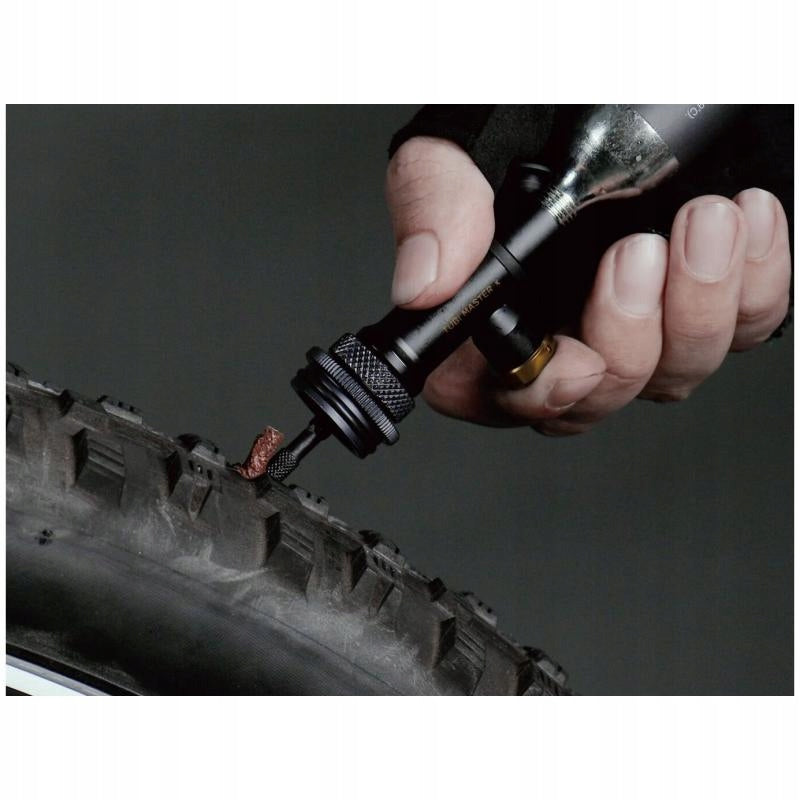 Topeak Tubi Master X amp; 25g Co2 Cartridge sada sada pro opravu defektu u Kind CO2 cartridges