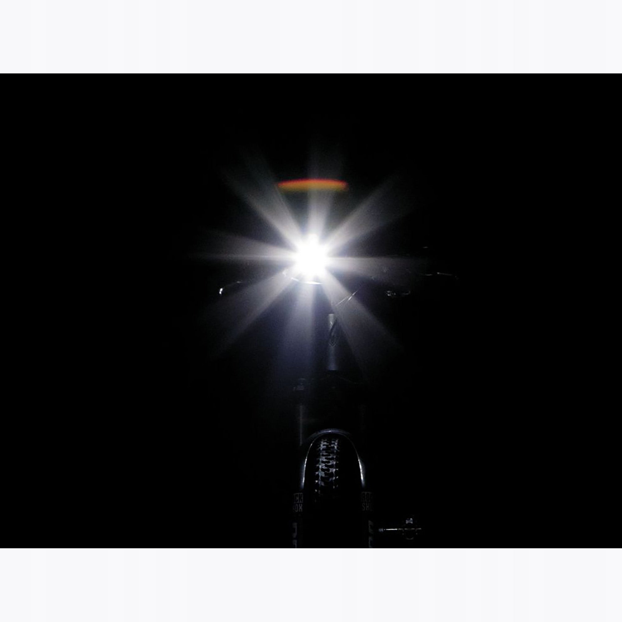 Topeak Whitelite Race black OS front bike light Color black