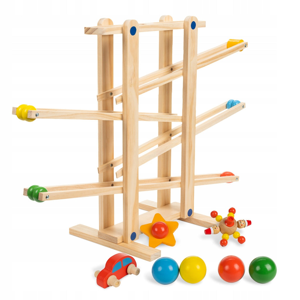 Holzkugelbahn Lulilo Apia, 49,5 cm 