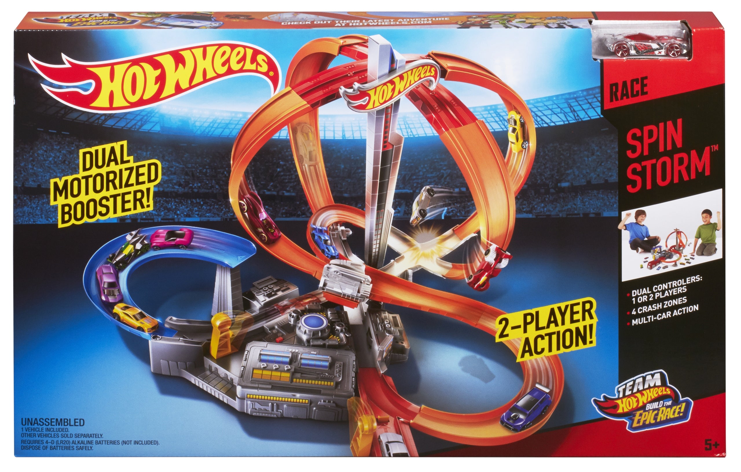 Hot Wheels Spin Storm-Autobahn 