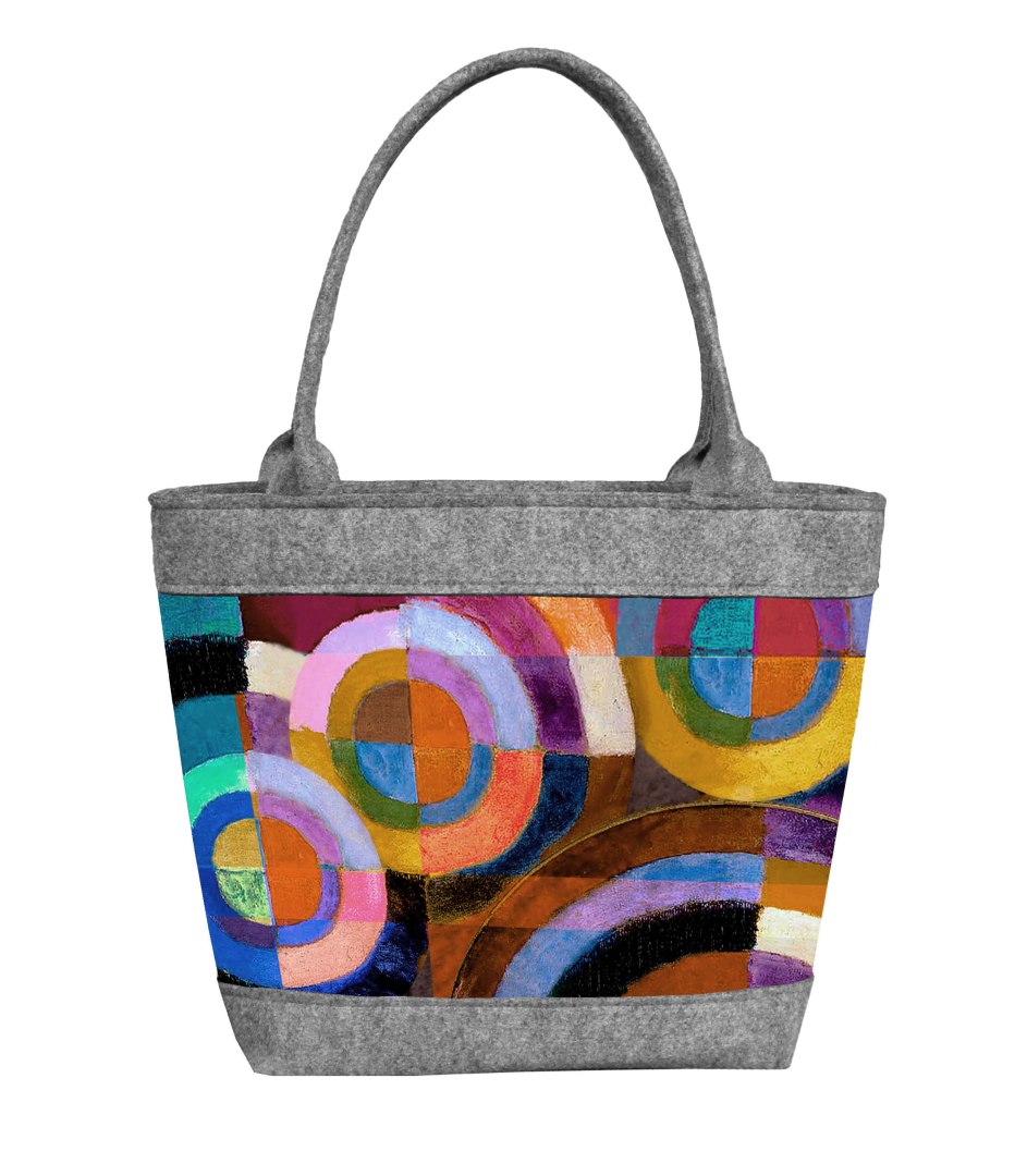 Öko-Filz-Handtasche Polo Cola 
