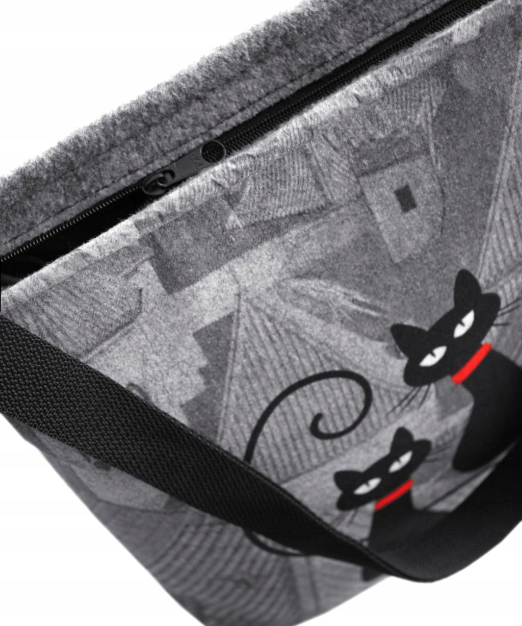 Öko-Filz-Handtasche Funky Lizard 