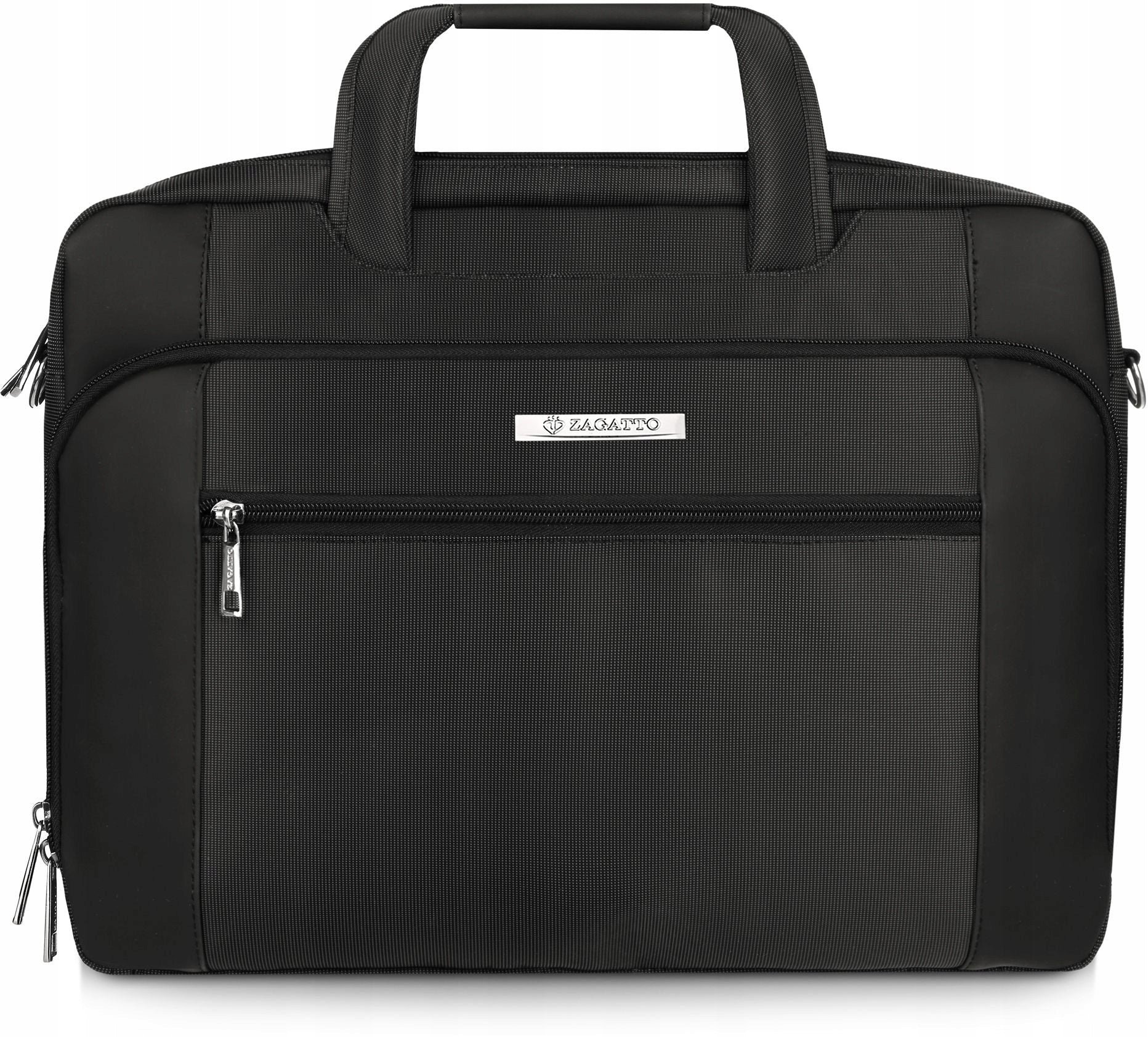 Laptoptasche 15,6" Schwarze Umhängetasche Zagatto 