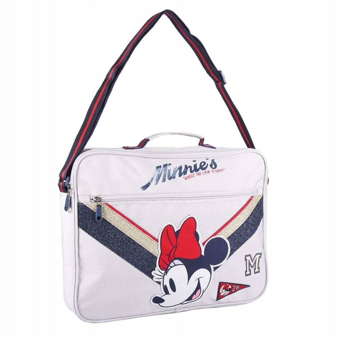 Tasche Minnie Mouse Hellgrau 29 x 60 x 38 cm 