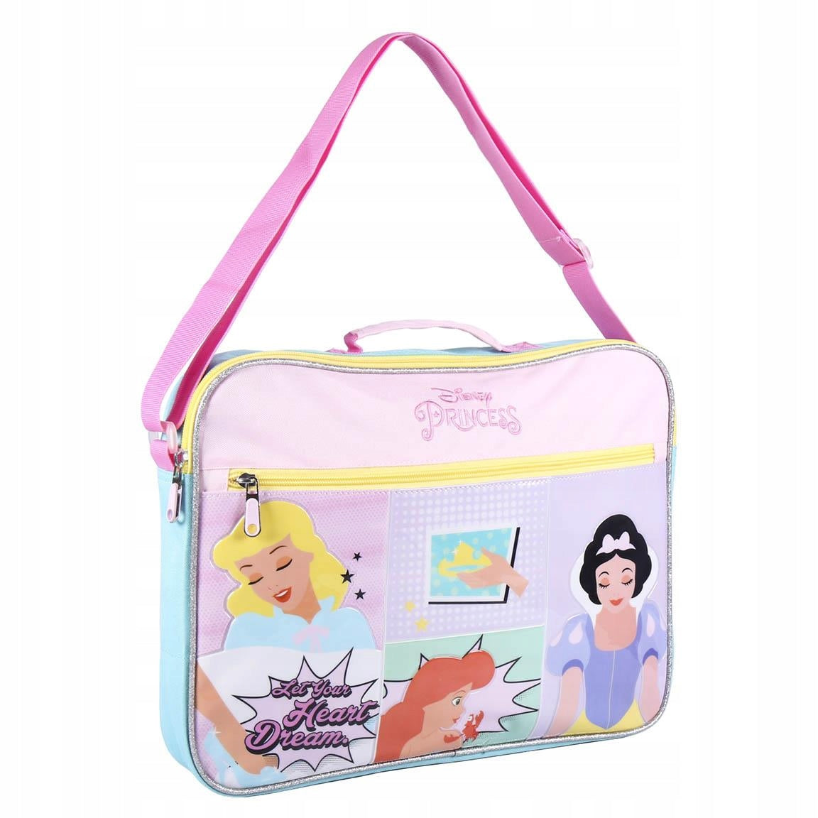 Schulrucksack Prinzessinnen Disney, rosa (29 x 6 x 38 cm) 