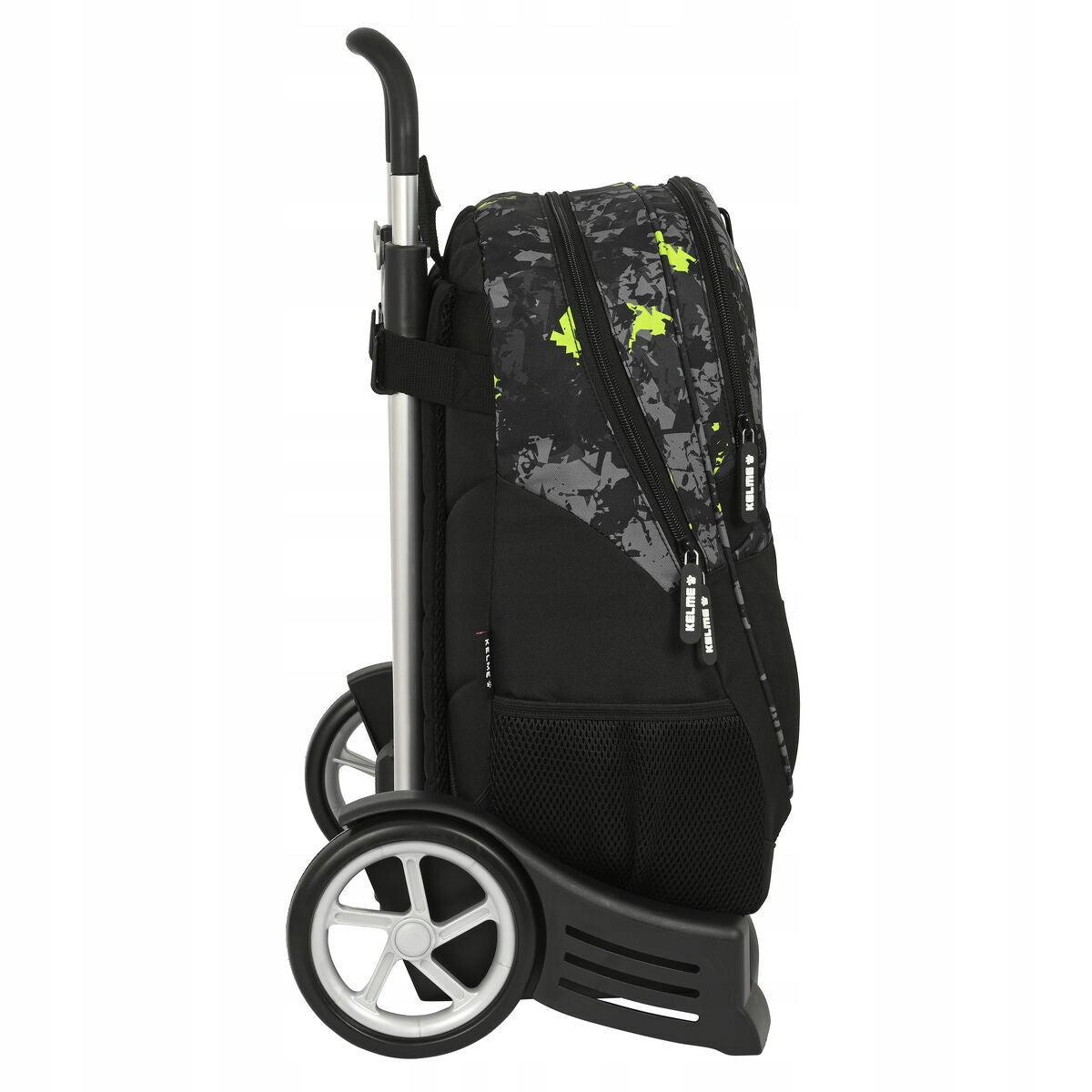 Schulrucksack mit Rollen Kelme Jungle Black Grey Lima (32 x 44 x 16 cm) 