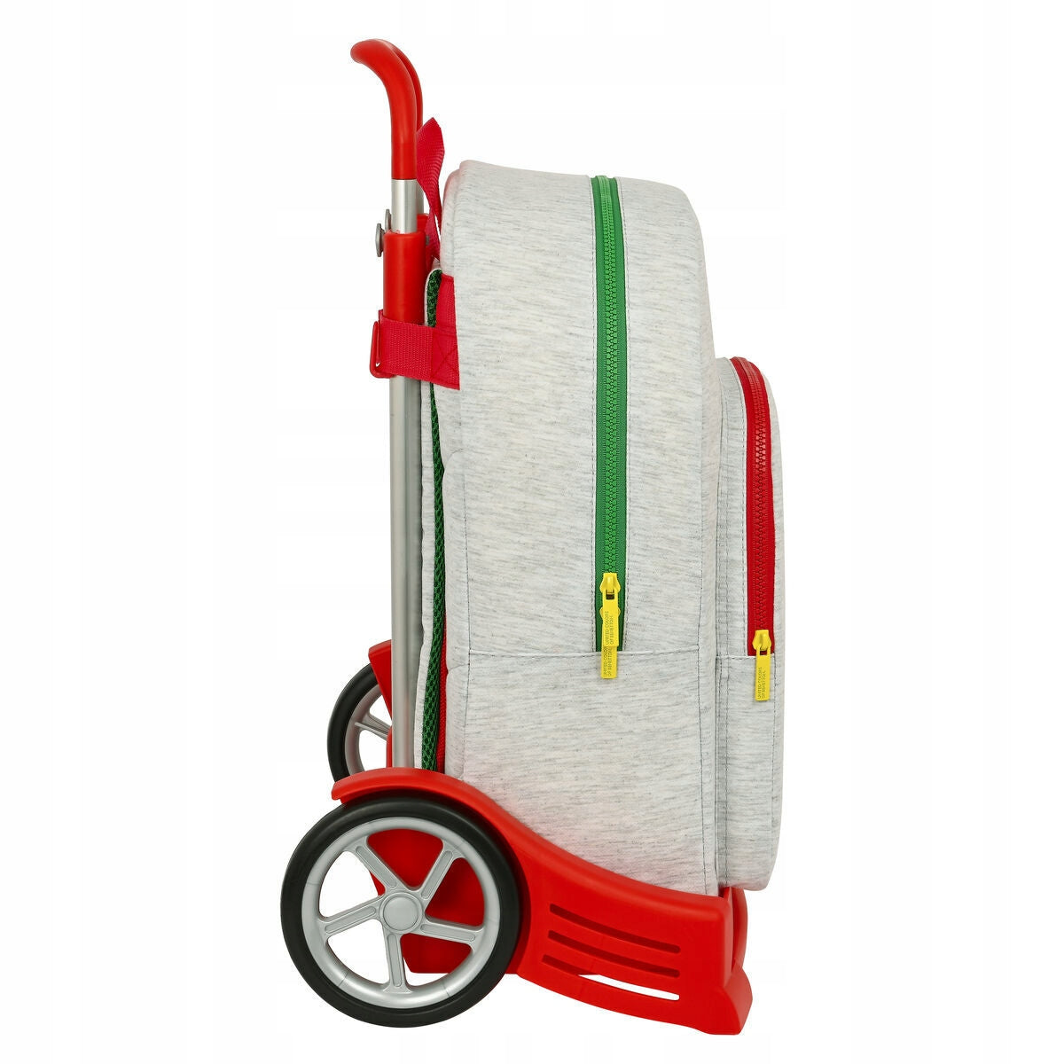 Rucksack mit Rollen Benetton Pop, grau, 30 x 46 x 14 cm 