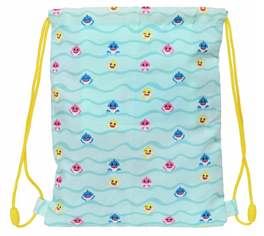 Sporttasche Baby Shark Beach Day, 26 x 34 x 1 cm 