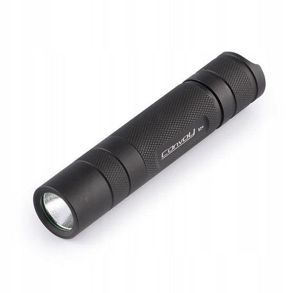 Torch Convoy S2+ T6-4C 1000Lm XML2 7135*8 BLACK Kind front-facing