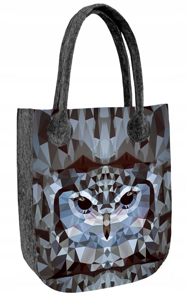 Öko-Filz-Handtasche City Owl 