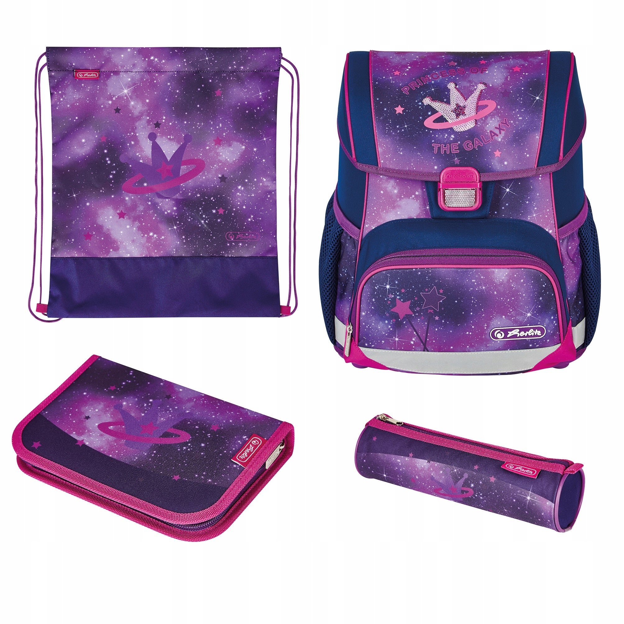 Rucksack LOOP PLUS GALAXY PRINCESS 50037384 HERLITZ 