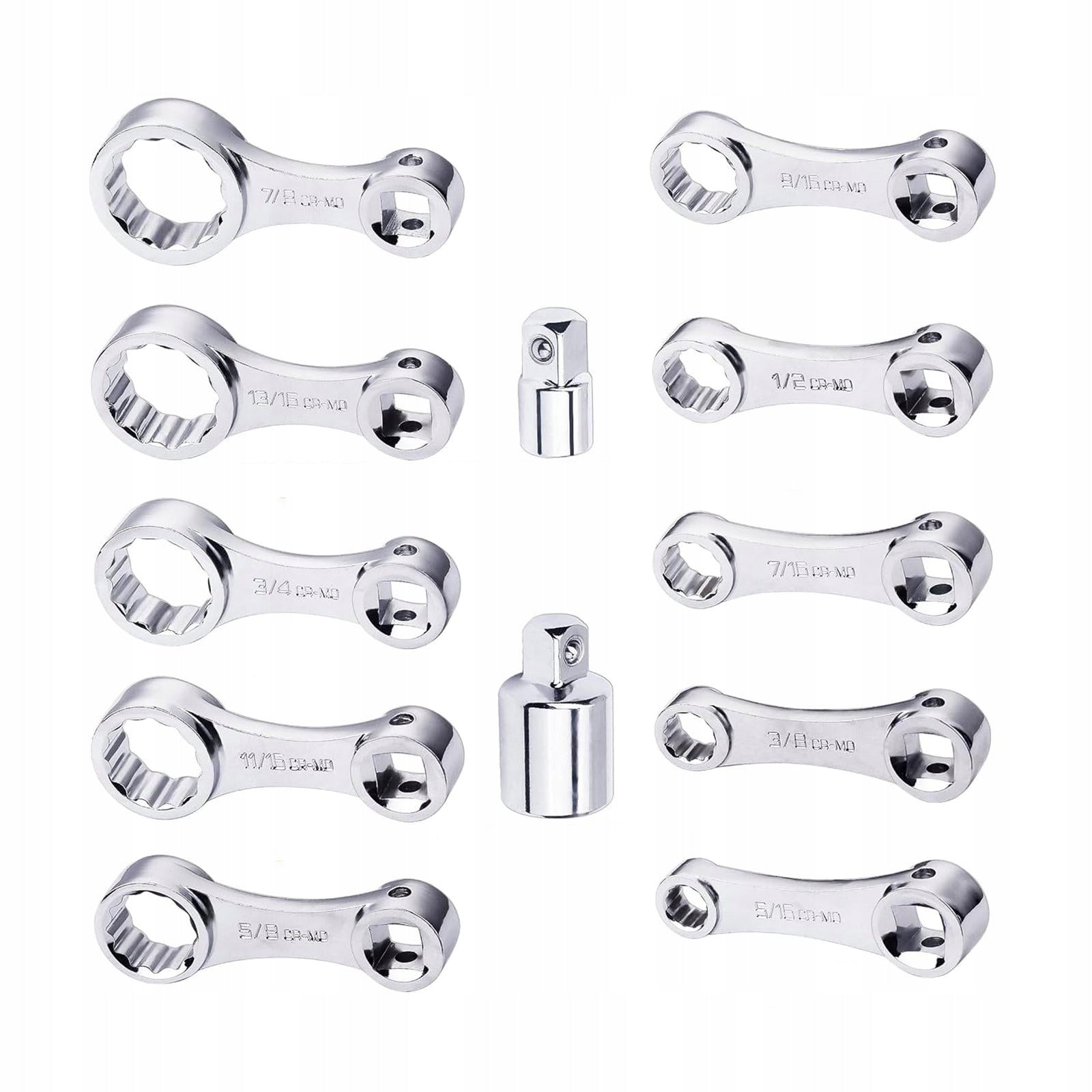 Torque Adapter Set Anniversaries Gifts Accessory 5/16", 3/8", 7/16", 1/2" Brand no brand