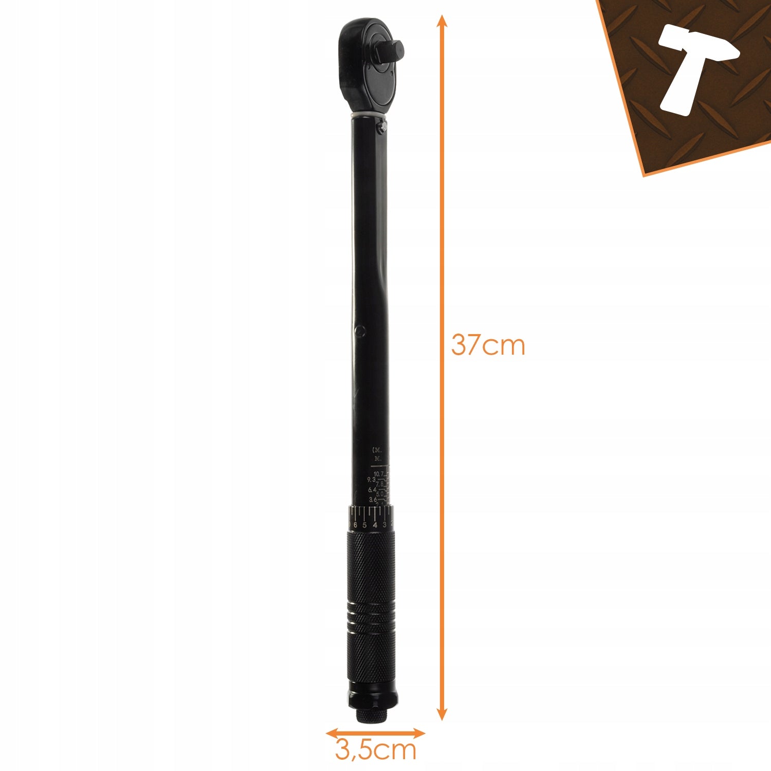 Torque Wrench 3/8" 7 – 112 Nm BIGSTREN Case with Lock and Certificate EAN (GTIN) 5904665712696