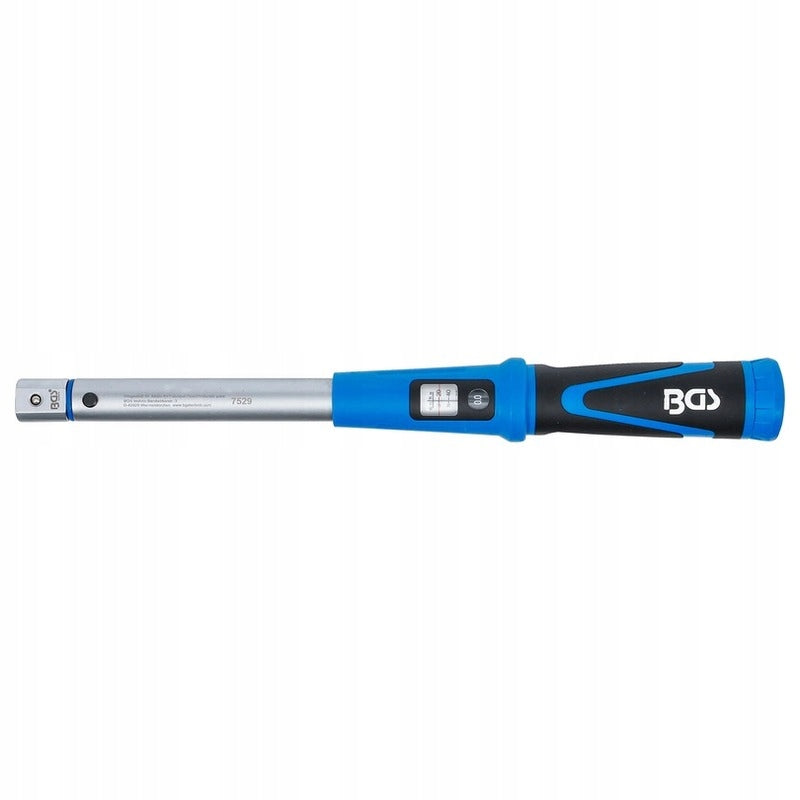 Torque wrench 20-120 Nm for plug-in tools 9x12 mm BGS 7529 Manufacturer code 7529