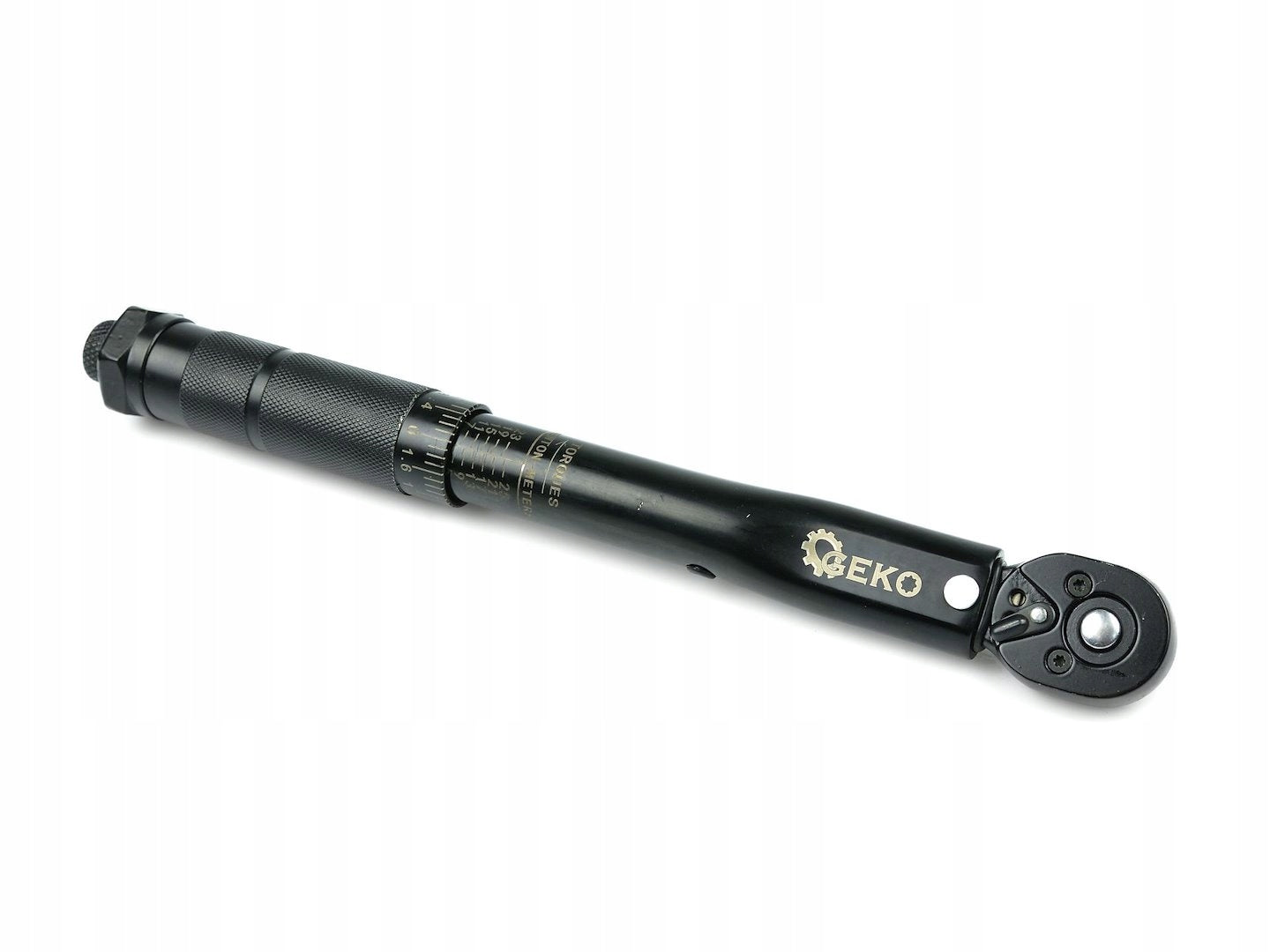 Torque wrench GEKO 1/4" 5-25nm Black HD Manufacturer code G10067