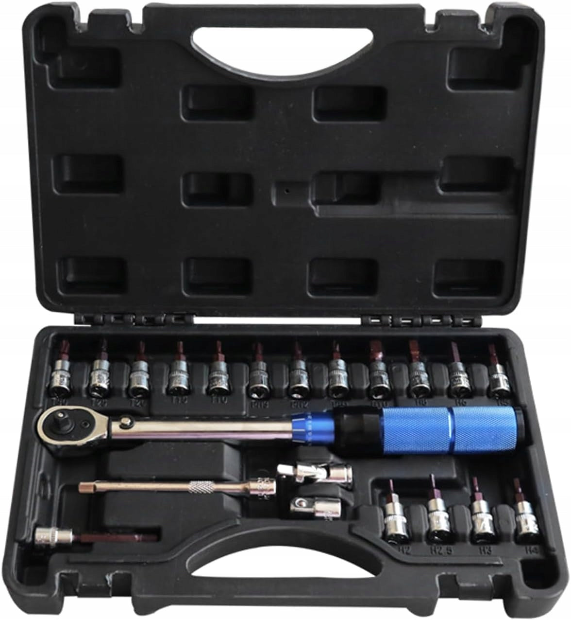 Torque wrench for bicycles 21 pieces 1/4"2-24Nm Manufacturer code ASV-T20160