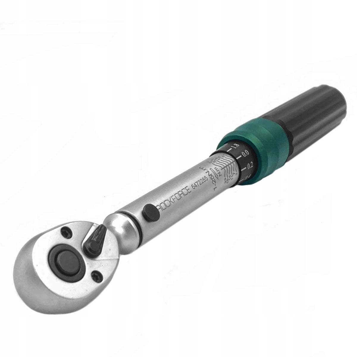 Torque wrench with lock 1/4'' 1-25 Nm double-sided Rockforce Brand Rockforce