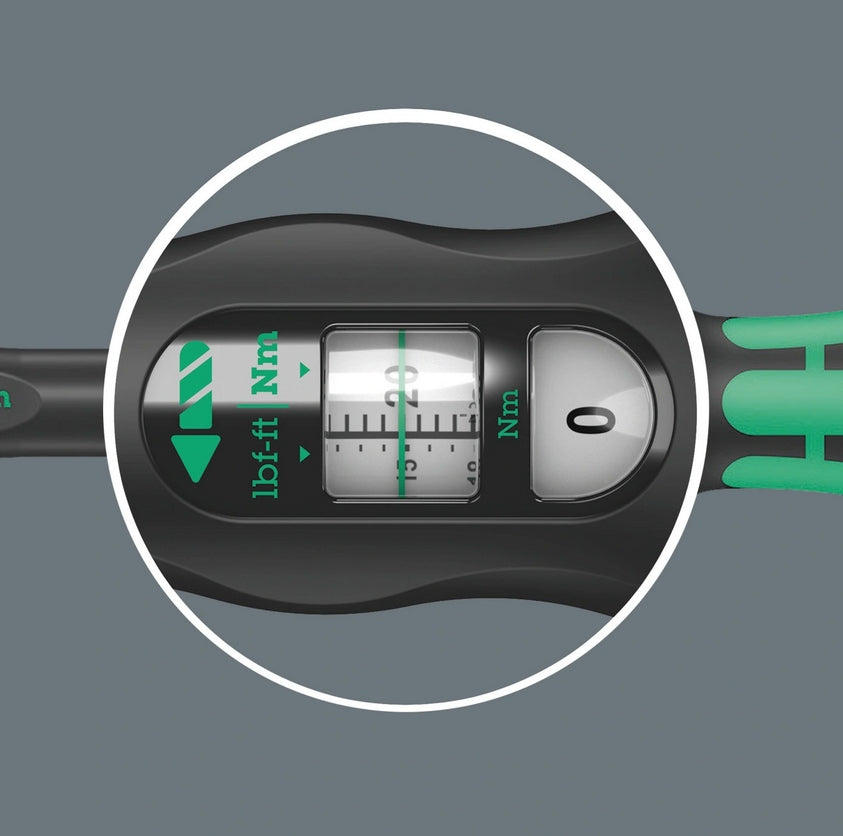 Torque wrench with ratchet 1/2'' Wera Product weight with unit packaging 1.078 kg