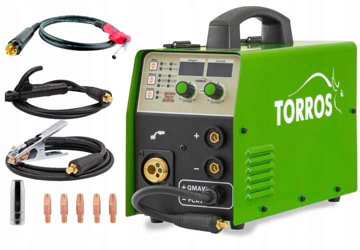 Torros MIG MAG MMA TIG FLUX 200A Synergy M2010 SET