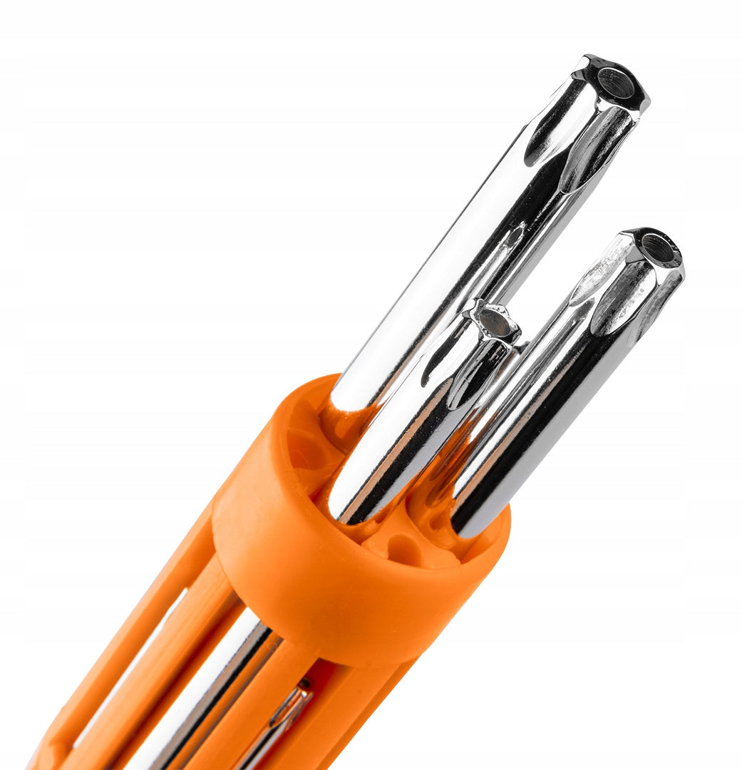 Torx long wrenches T10-T50, set of 8 Manufacturer code 09-524
