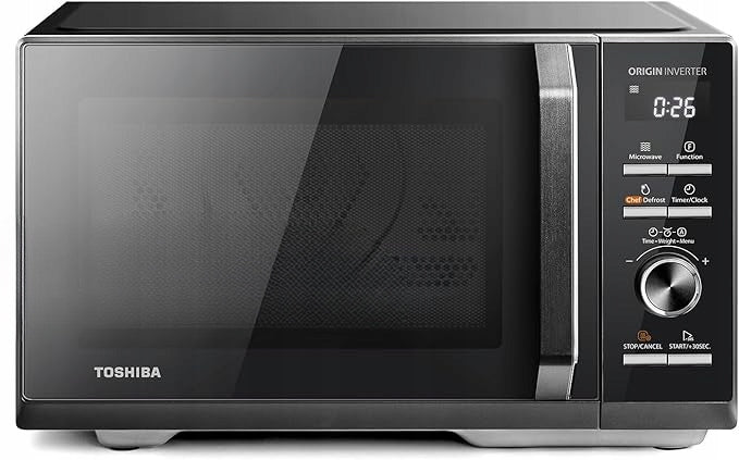 Toshiba Microwave 6in1 26l 1000W Inverter Grill Convection Air Fryer BK