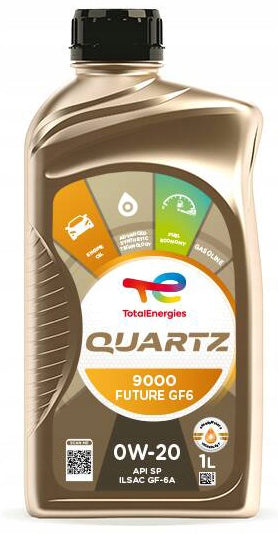 Total QUARTZ 9000 Future GF-6 0W-20 0W20 1L engine oil