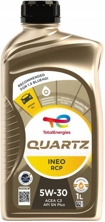 Total QUARTZ INEO RCP 5W-30 1 L engine oil