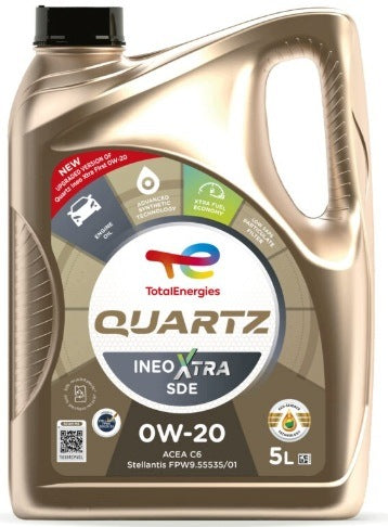 Total TotalEnergies QUARTZ INEO XTRA SDE 0W-20 5L 0w20