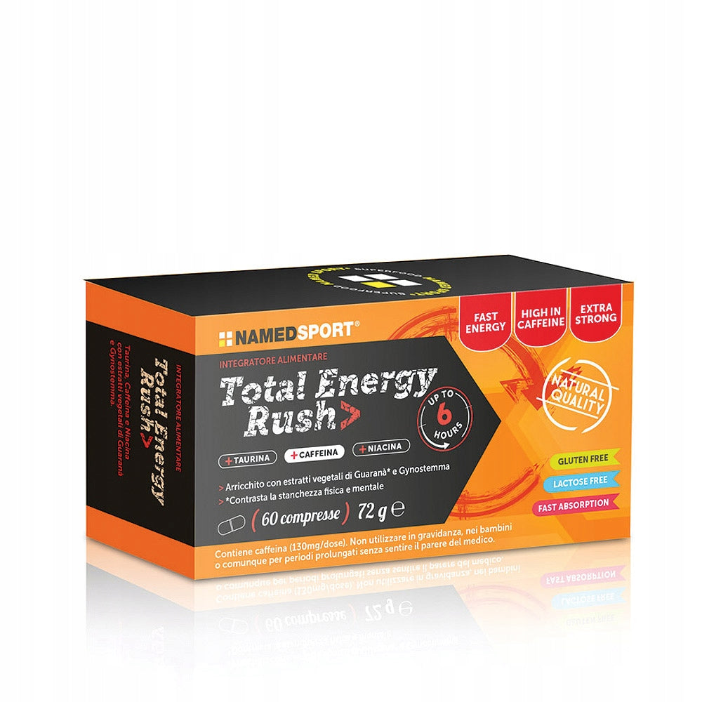 Total energy rush energy tablets NAMEDSPORT