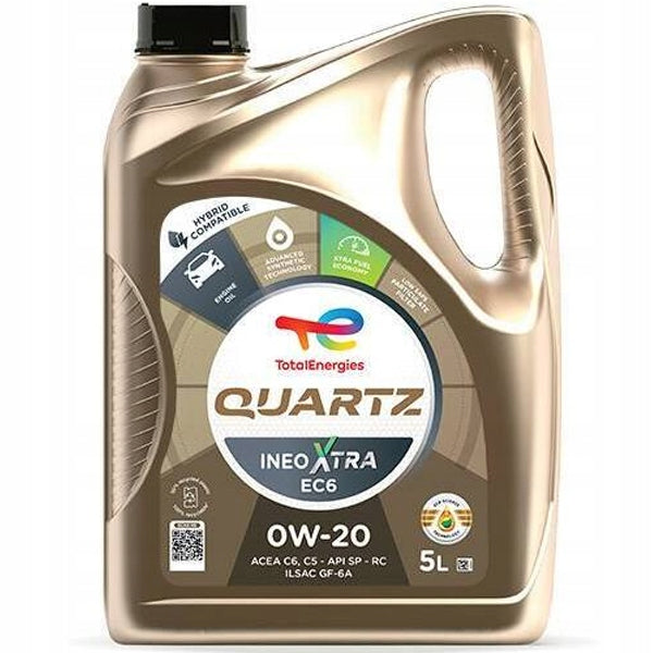TotalEnergies Quartz Ineo XTRA EC6 0W20 5L
