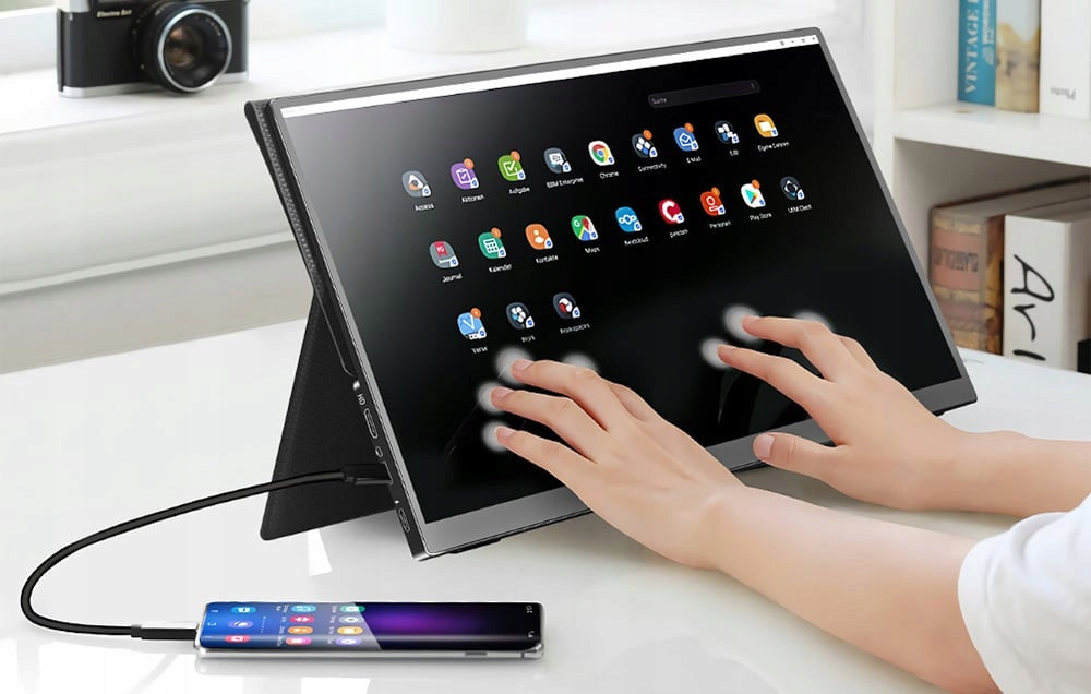 Touch Monitor Portable Arzopa A1 T 15,6" For Laptop Phone USB-C HDMI Manufacturer code 447914101