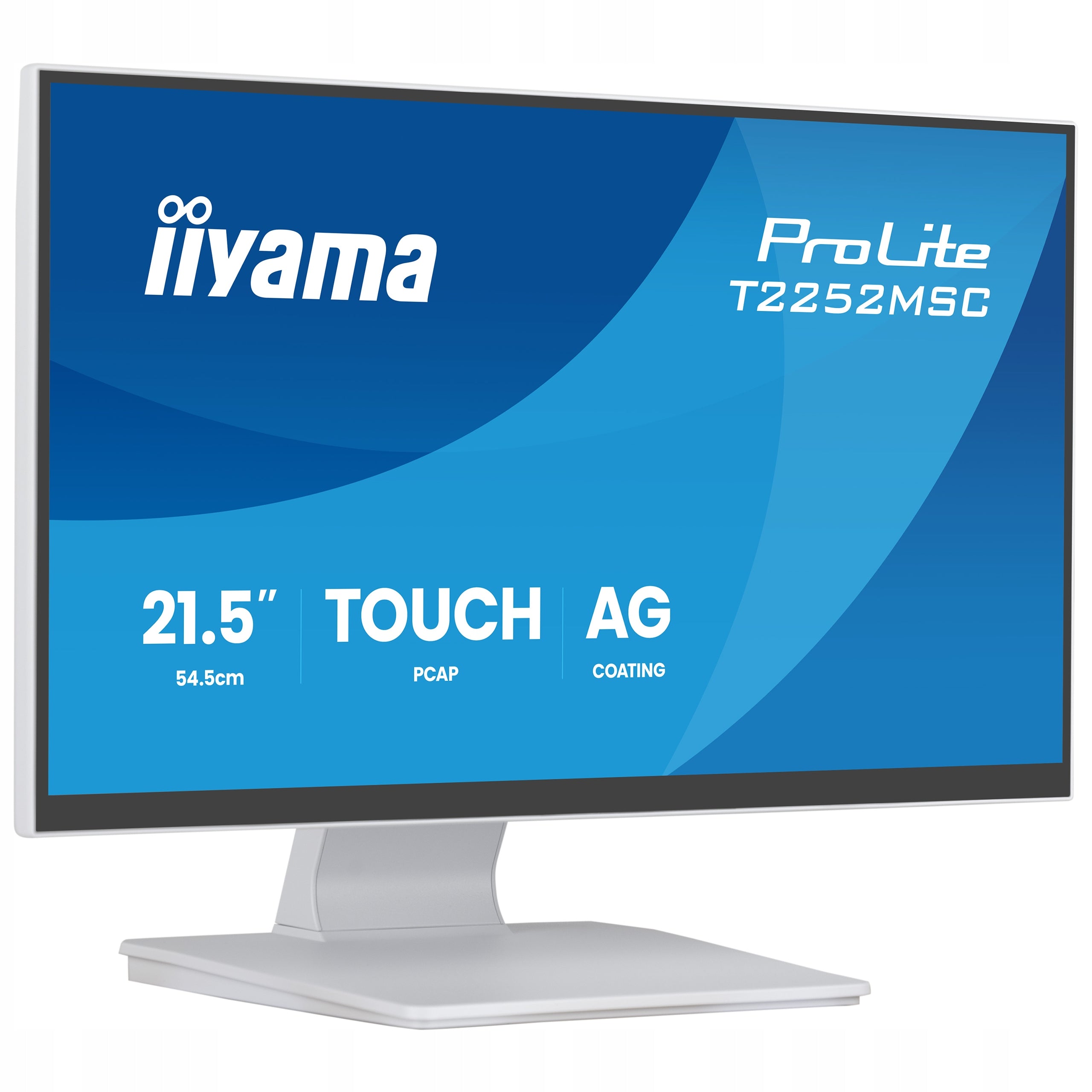Touchscreen Monitor 22" iiyama ProLite T2252MSC-W2AG FHD IPS LED HDMI DP HUB Manufacturer code T2252MSC-W2AG
