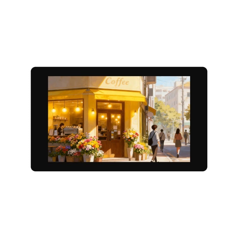 Touchscreen display 4.3" IPS DSI 480x800 for Raspberry Pi ESP32 Waveshare
