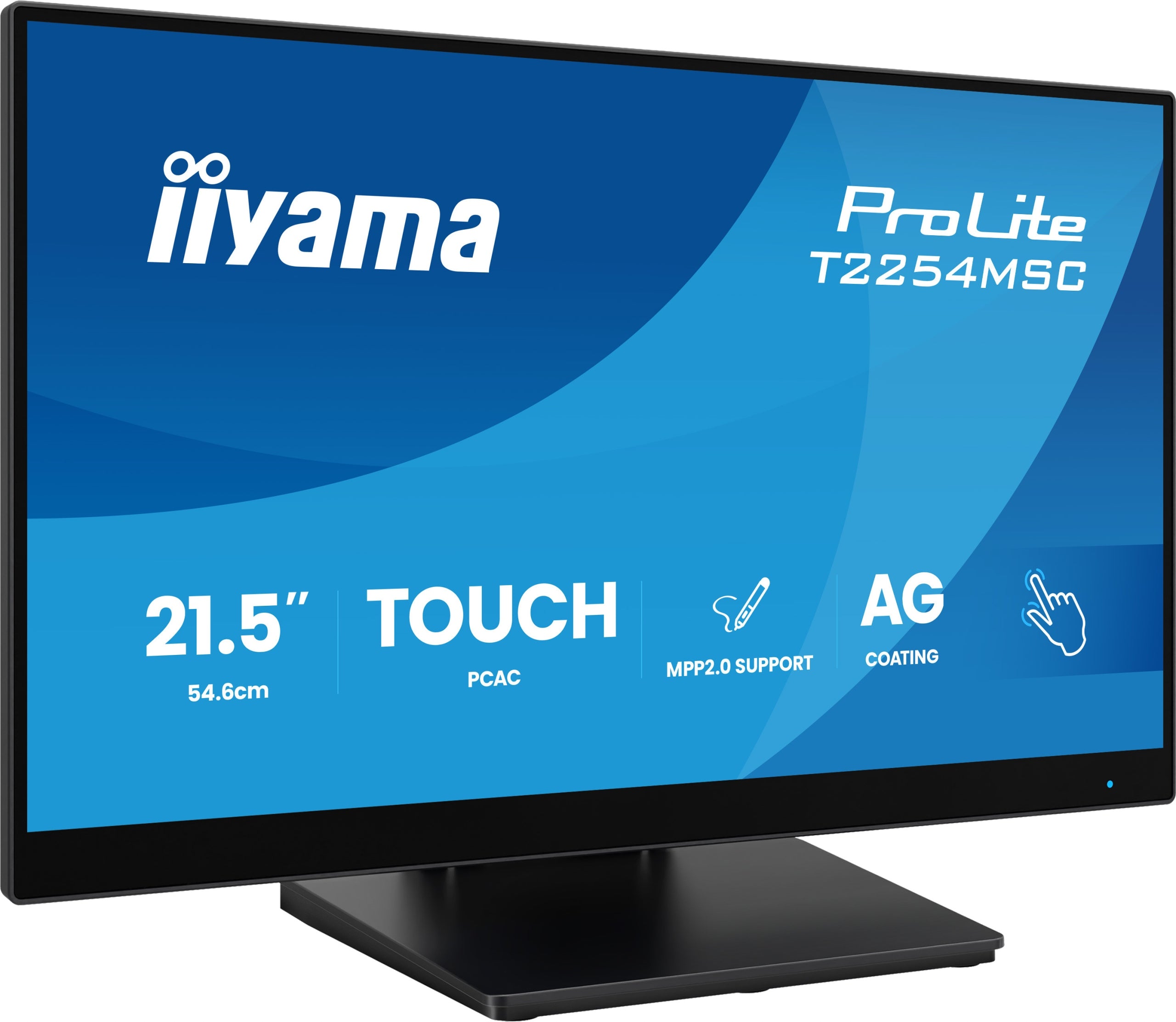 Touchscreen monitor 22 POS iiyama T2254MSC-B2AG FHD 4ms IPS /HDMI DP/ Packaging status original