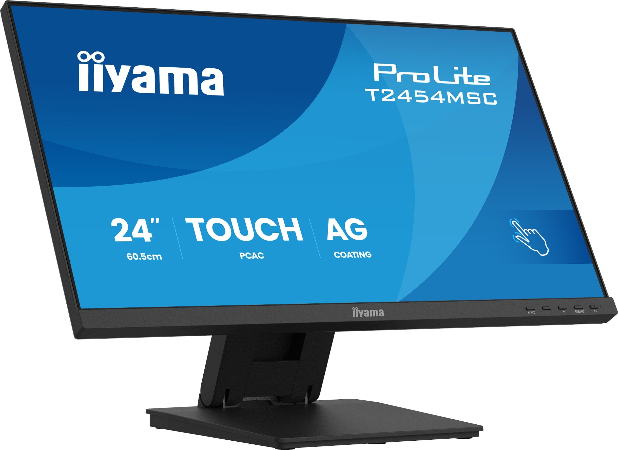 Touchscreen monitor iiyama ProLite T2454MSC-B3AG 24 IPS LED /HDMI, DP, Manufacturer code T2454MSC-B3AG